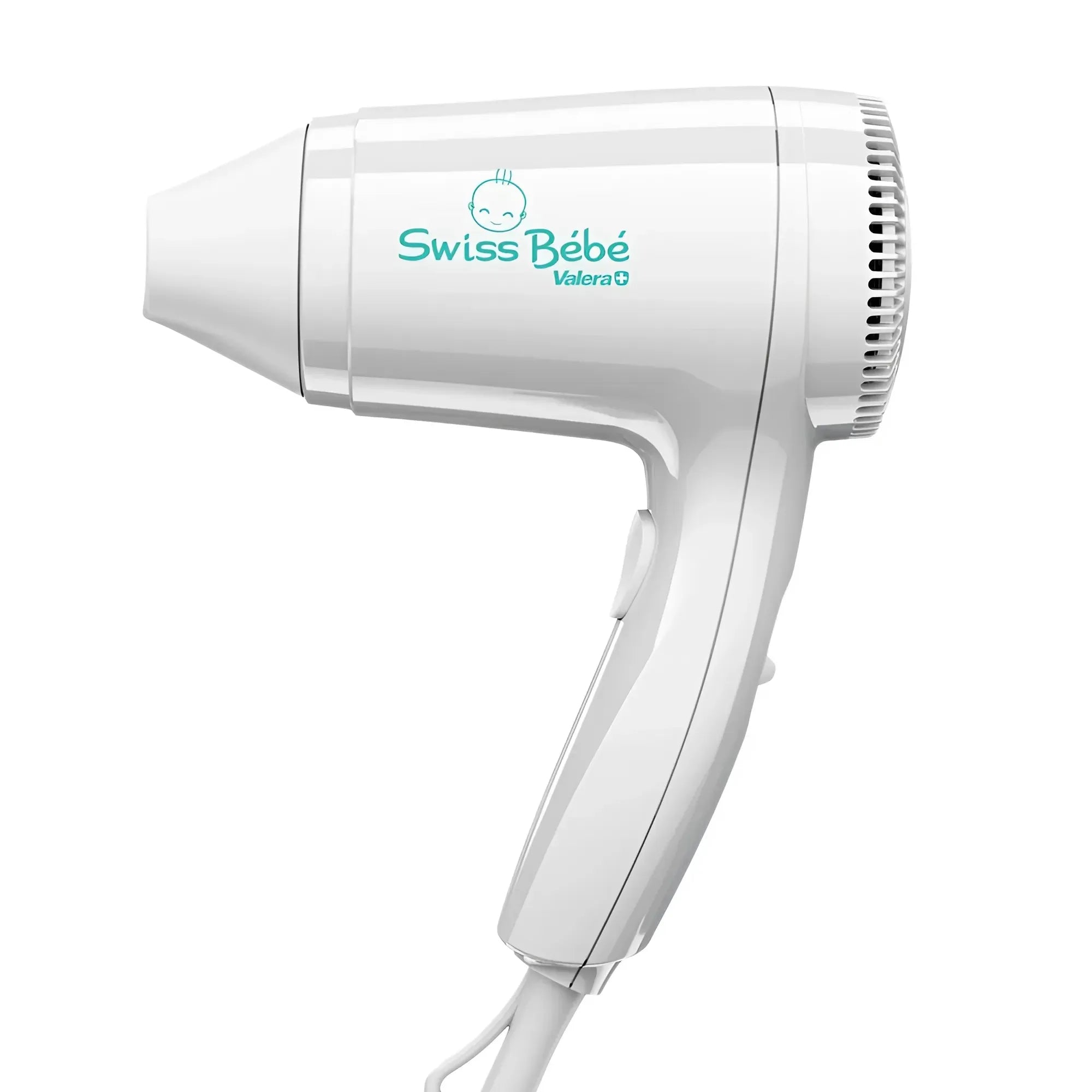 Föhn Valera Swiss Bébé in wit, haardroger voor baby's lichaam en haar