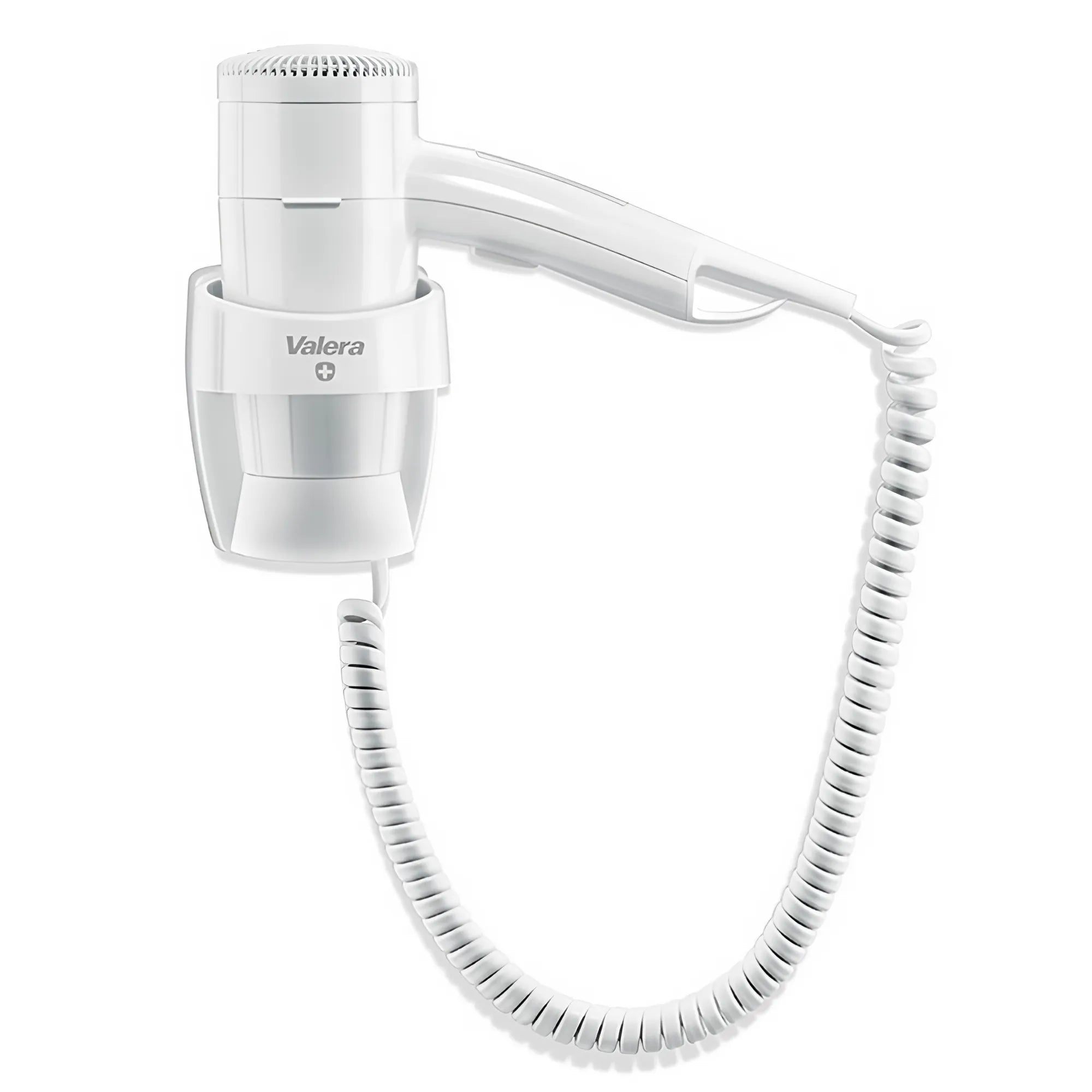 Föhn Valera Premium 1200 met wandhouder in wit, energiezuinige 1200W haardroger