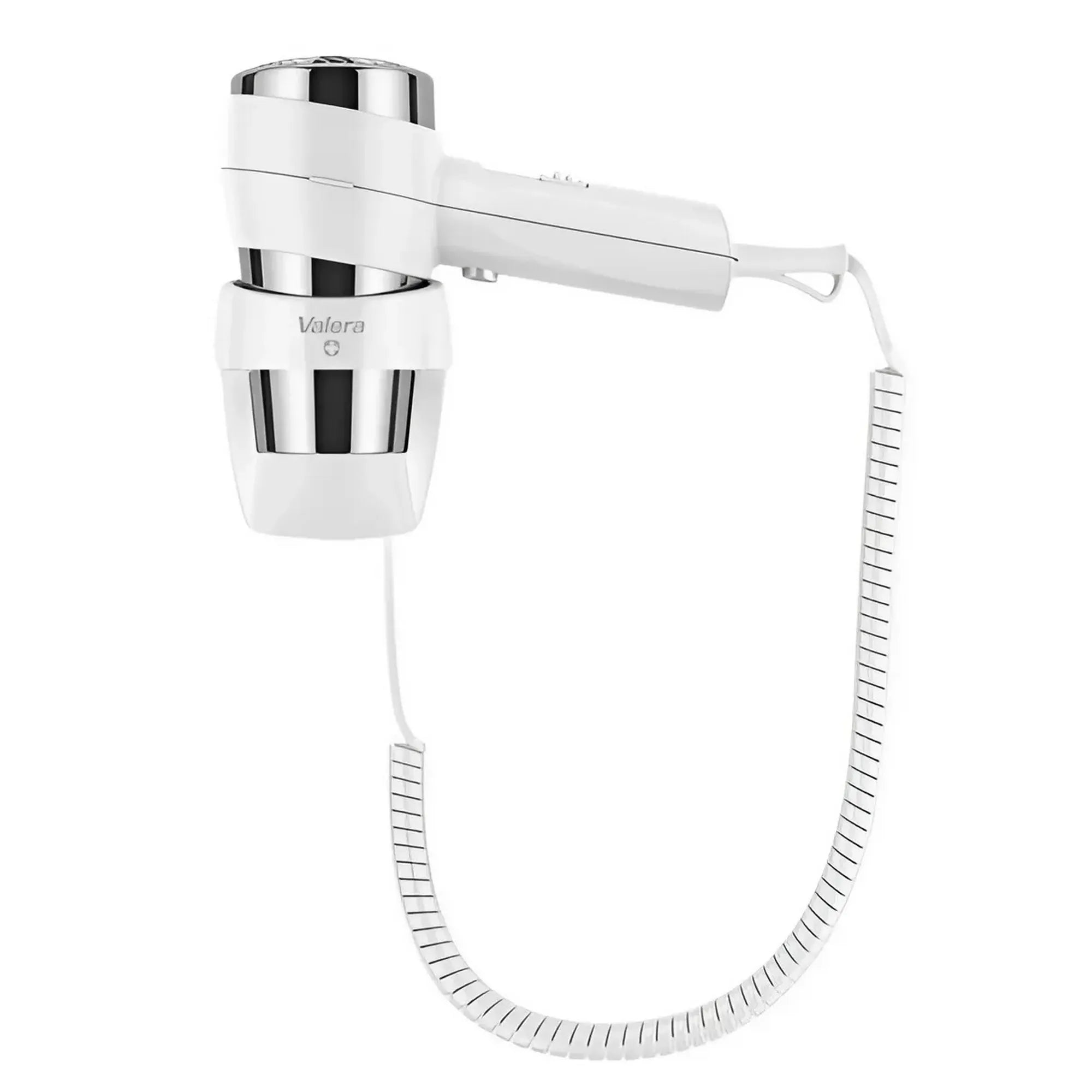 Föhn Valera Action Super Plus 1600 in wit met wandhouder, krachtige 1600W haardroger