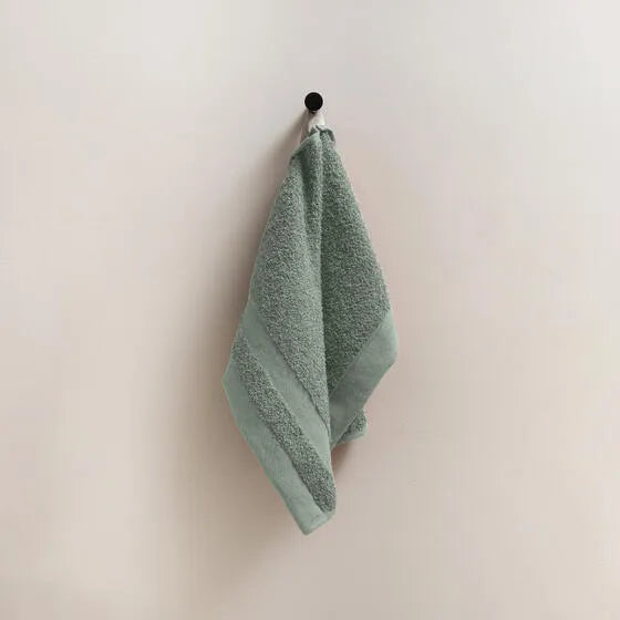 Duurzame eucalyptus Luna gastendoek (3 stuks) van 67% gerecycled katoen en 33% polyester, 500 g/m², hoge kwaliteit, zacht, absorberend en sneldrogend.