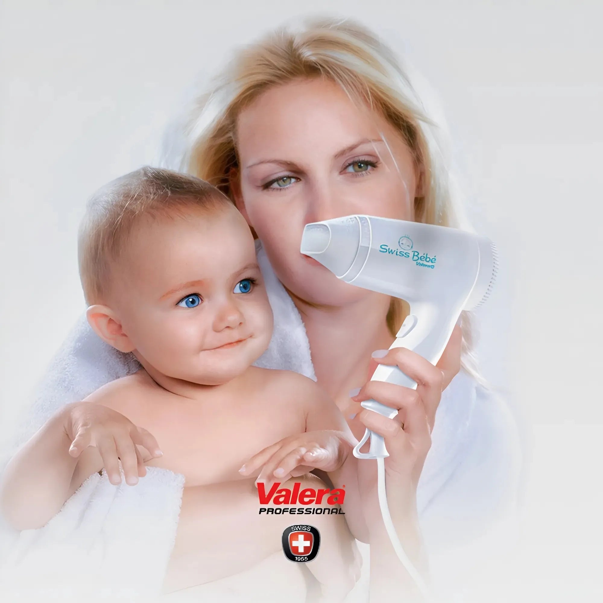 Baby Föhn Valera - Swiss Bébé Haardroger voor Baby's Lichaam en Haar
