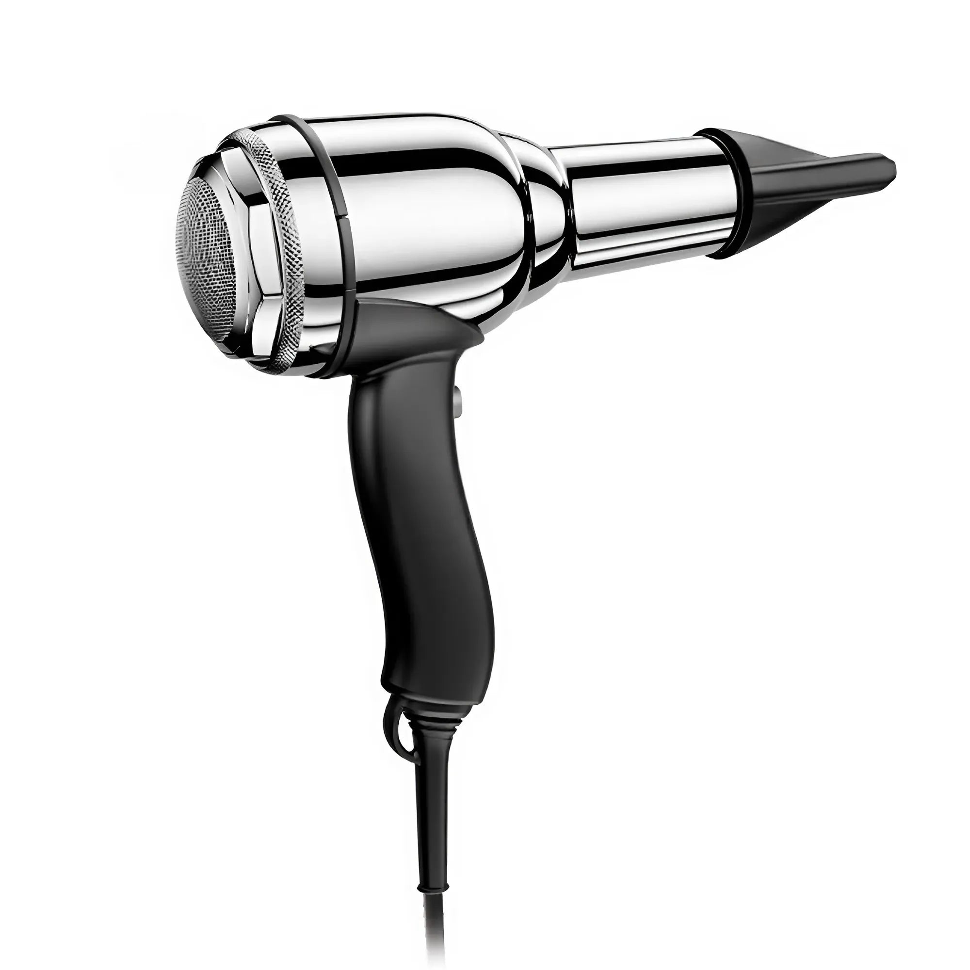 Valera Haardroger Swiss Steel Master 2100 Push in zwart en chroom, krachtige professionele föhn